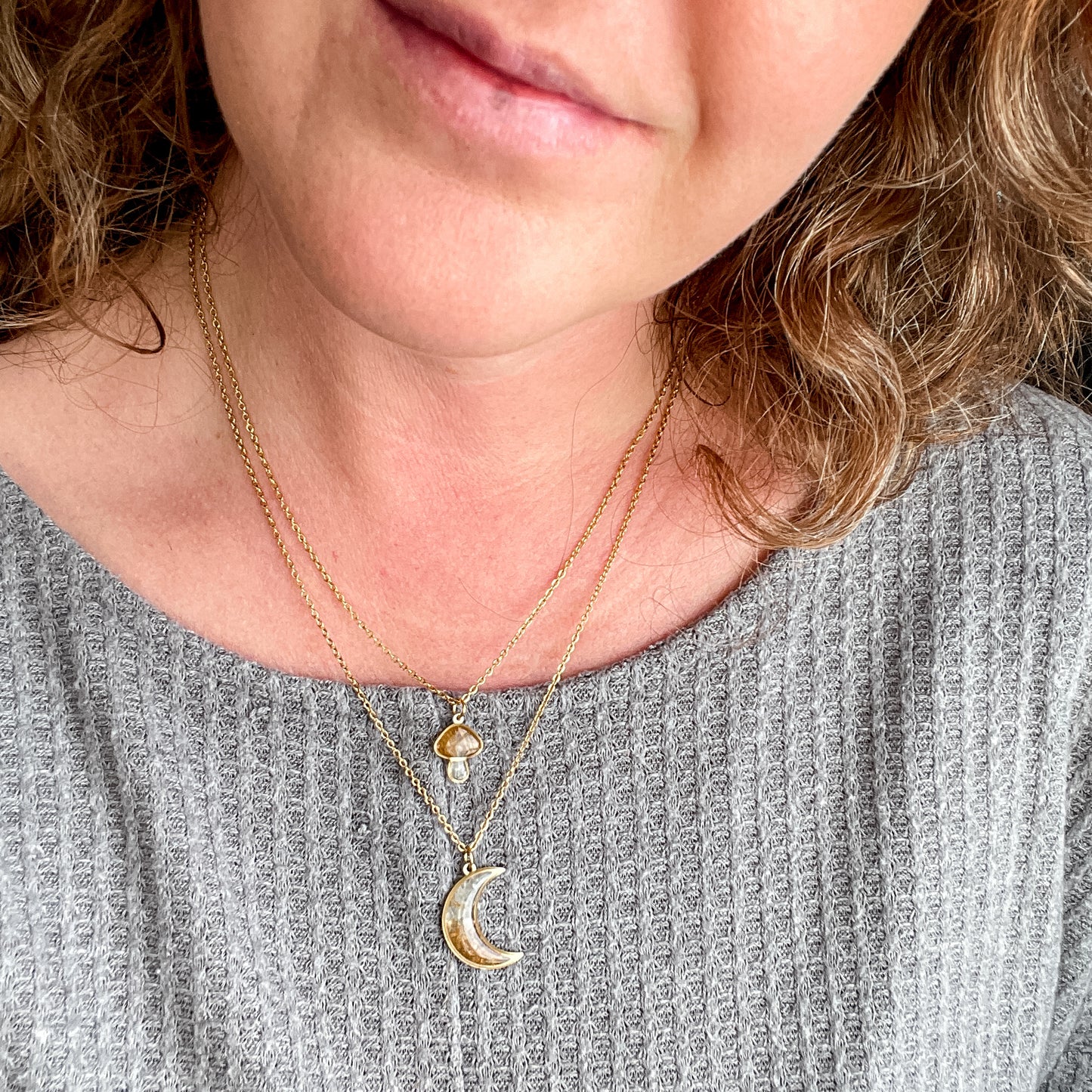 March Mushies - Birthstone & Flower