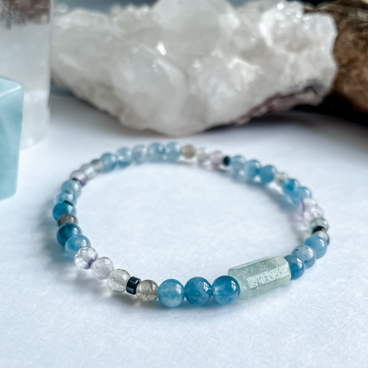 March Bracelet - Aquamarine