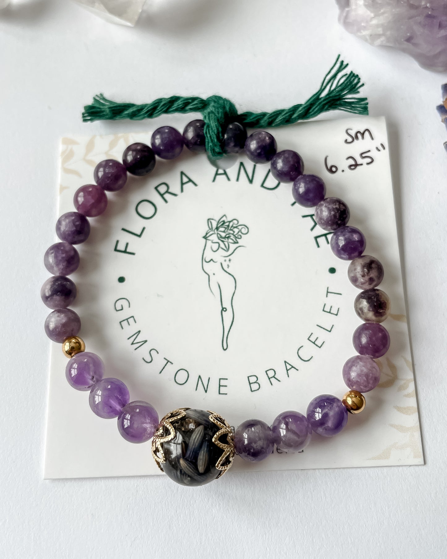 Lavender Botanical Bracelet