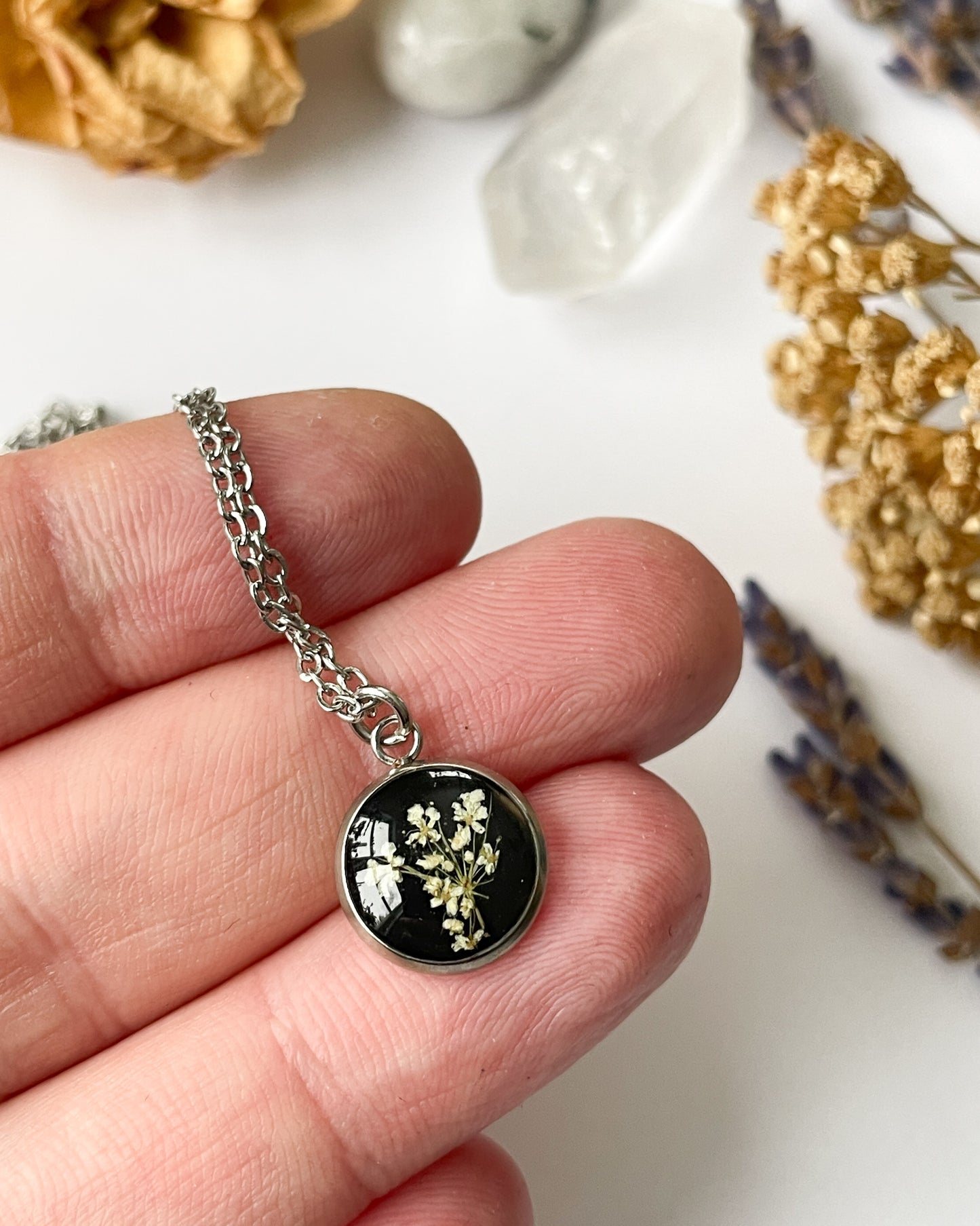 Queen Anne’s Lace Necklace