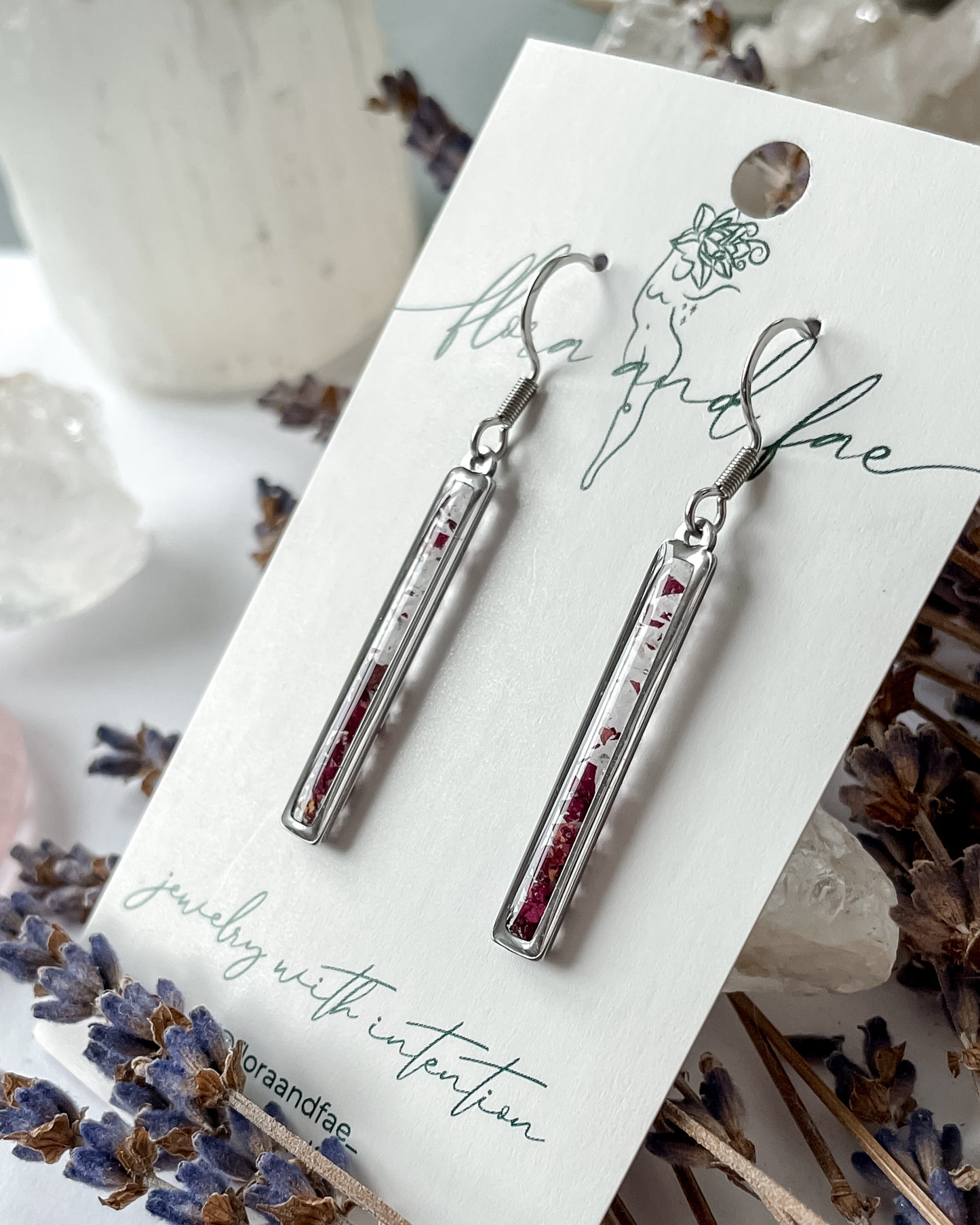 Botanical Bar Earrings