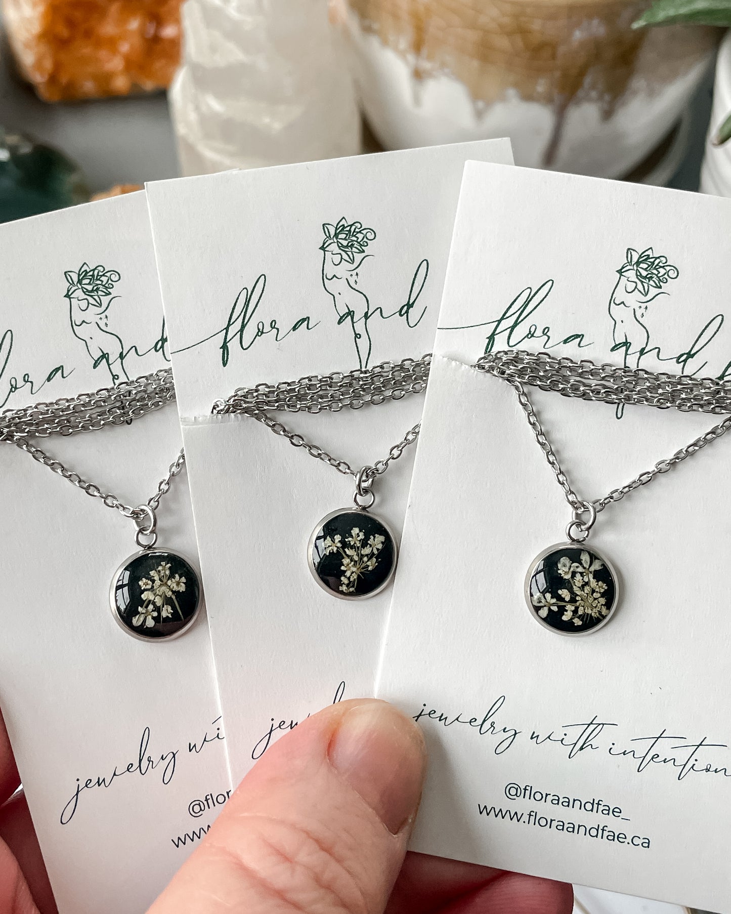 Queen Anne’s Lace Necklace
