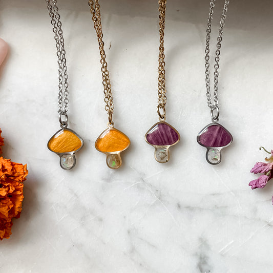 October Mushies - Birthstone & Flower