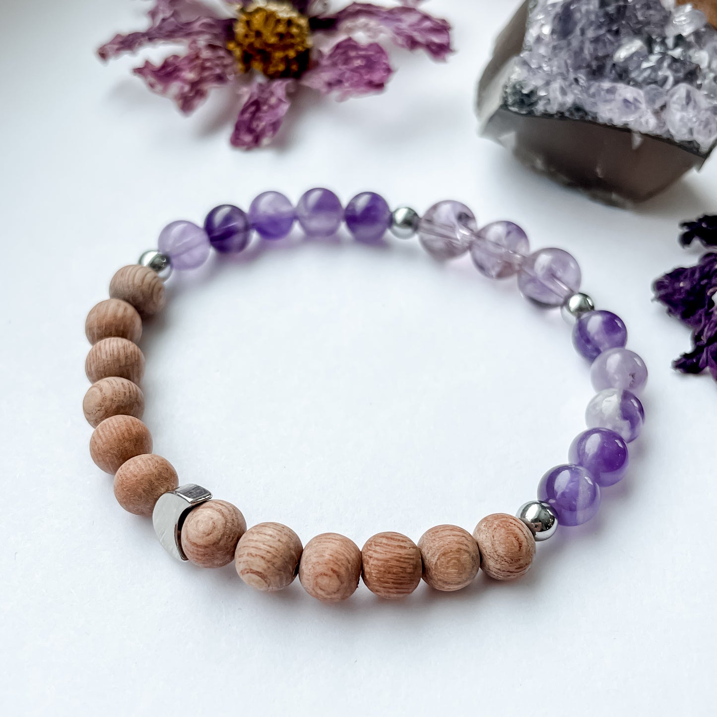February Bracelet - Amethyst
