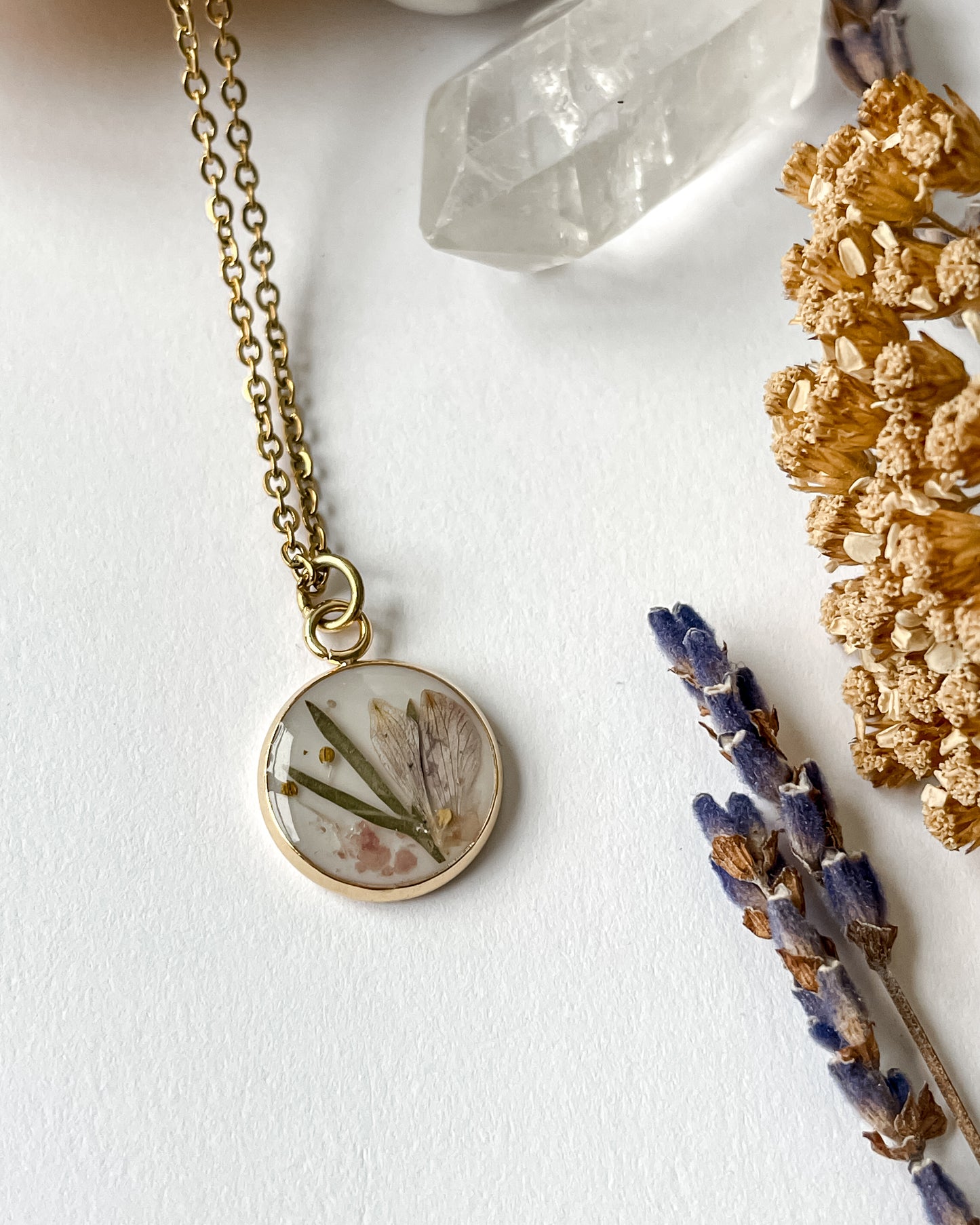 Larkspur Necklaces