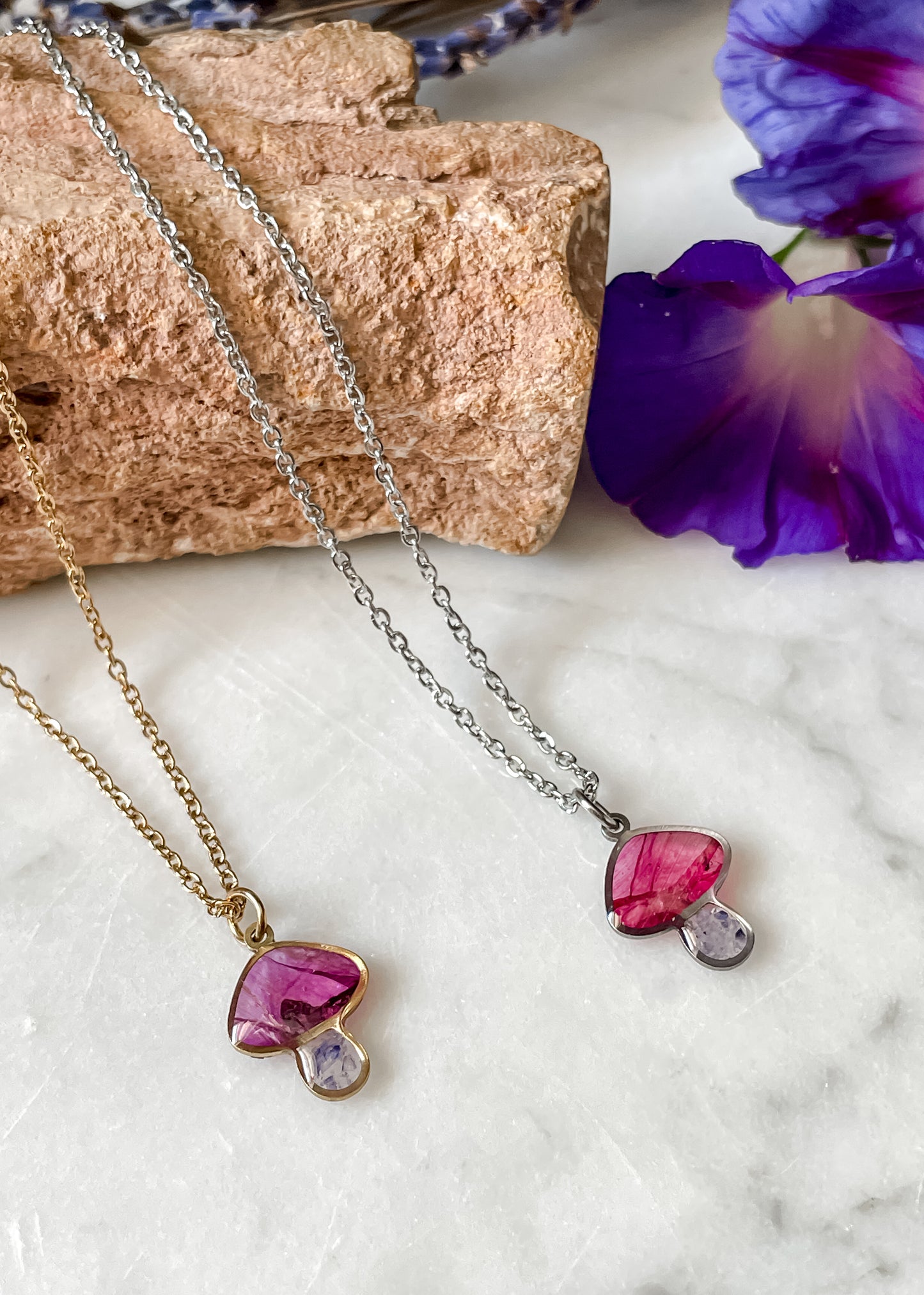 September Mushies - Birthstone & Flower