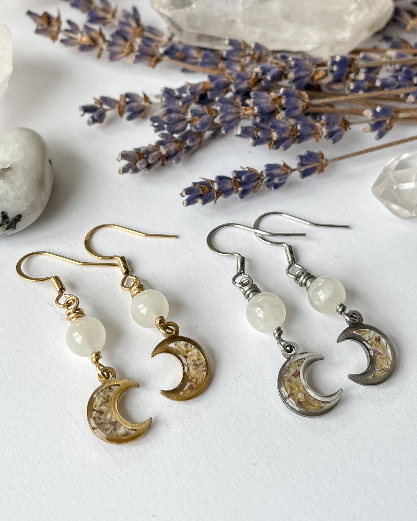 Intuition Moon Earrings
