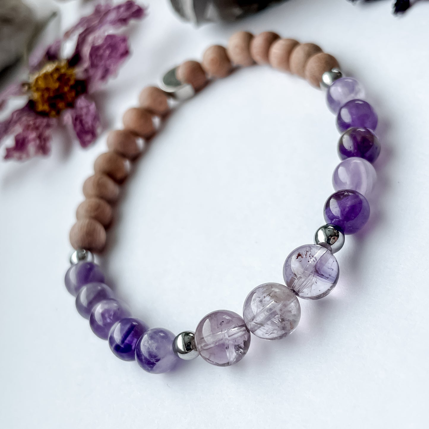 February Bracelet - Amethyst