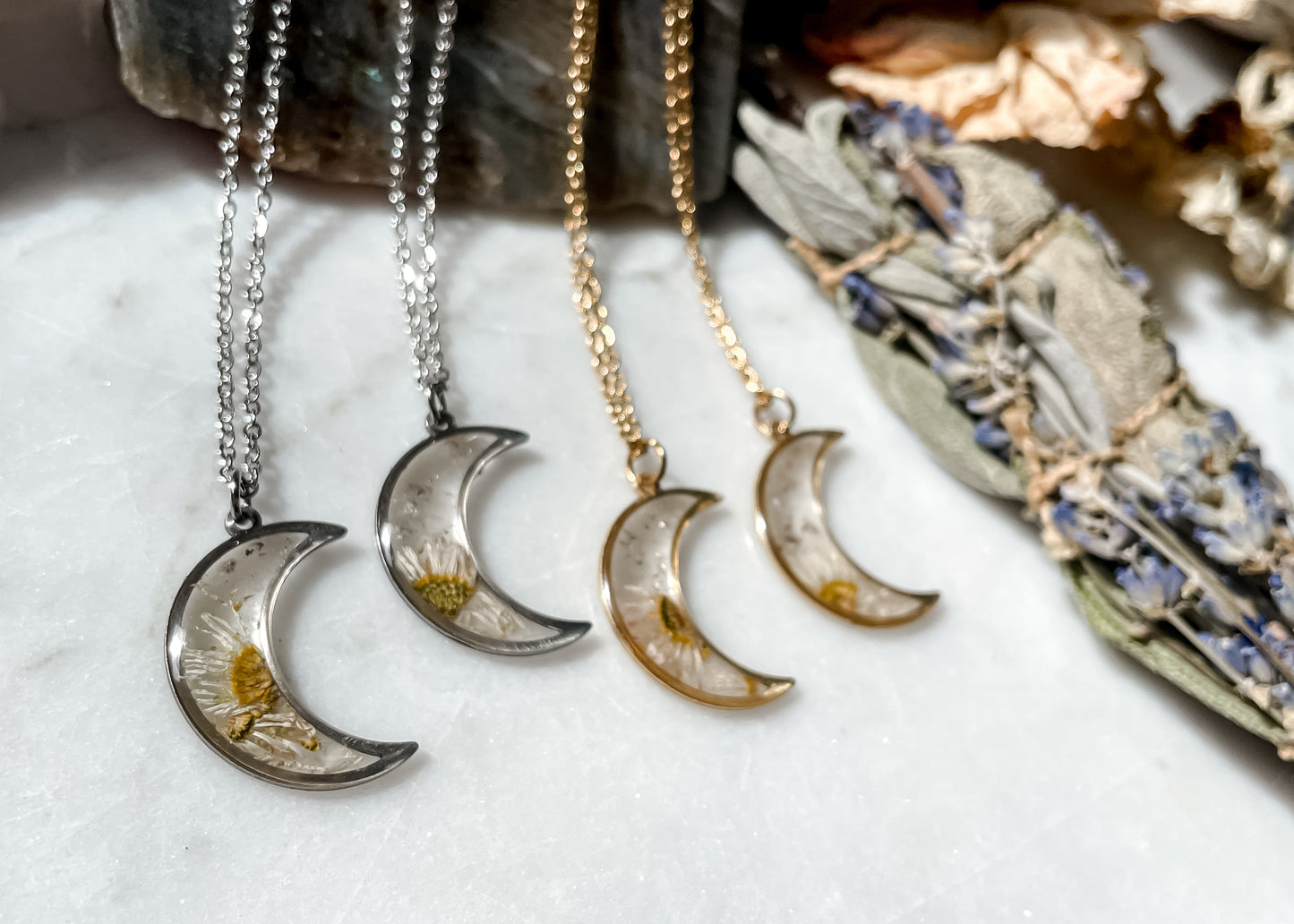April Moons - Birthstone & Flower