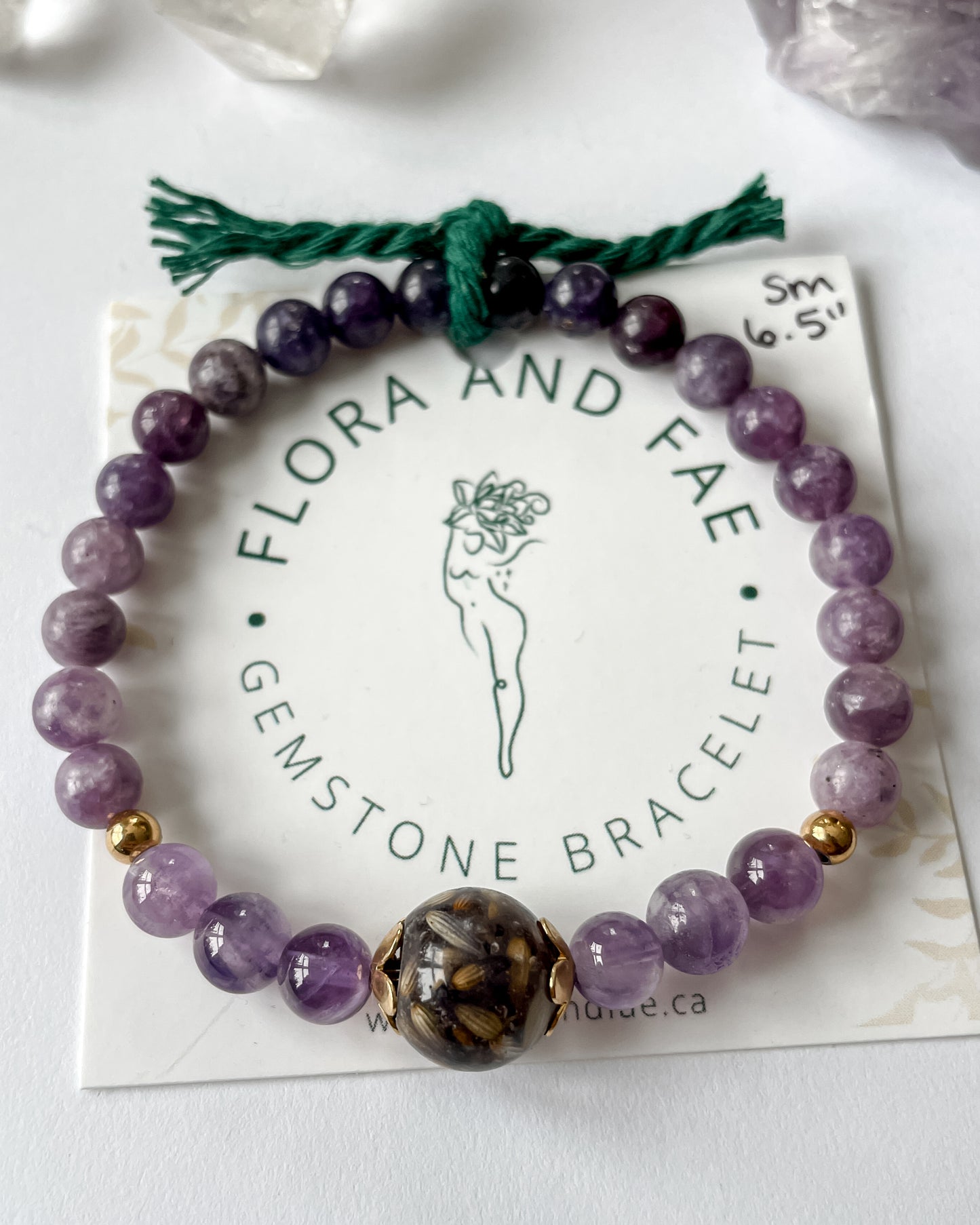 Lavender Botanical Bracelet