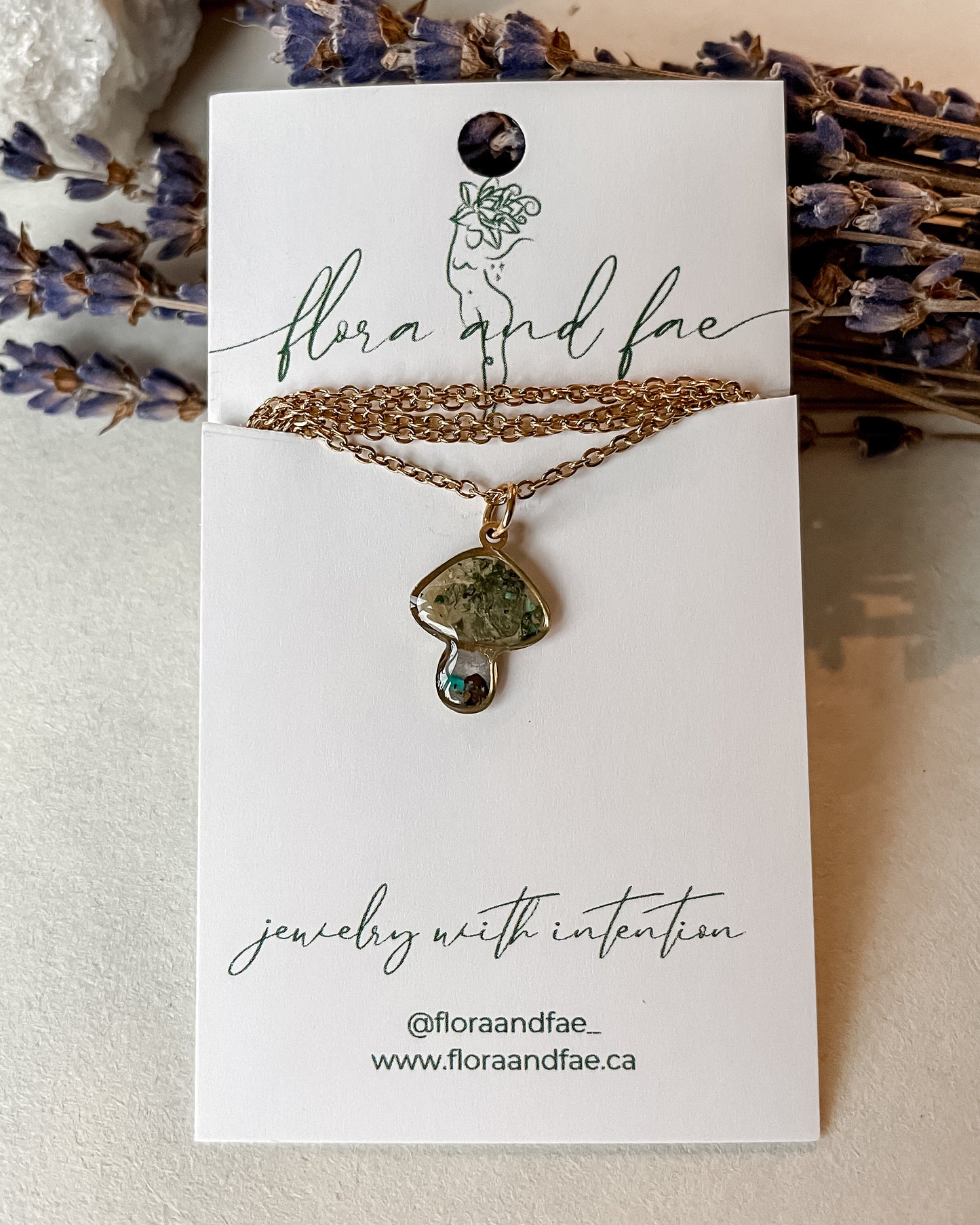 December Mushies - Birthstone & Flower