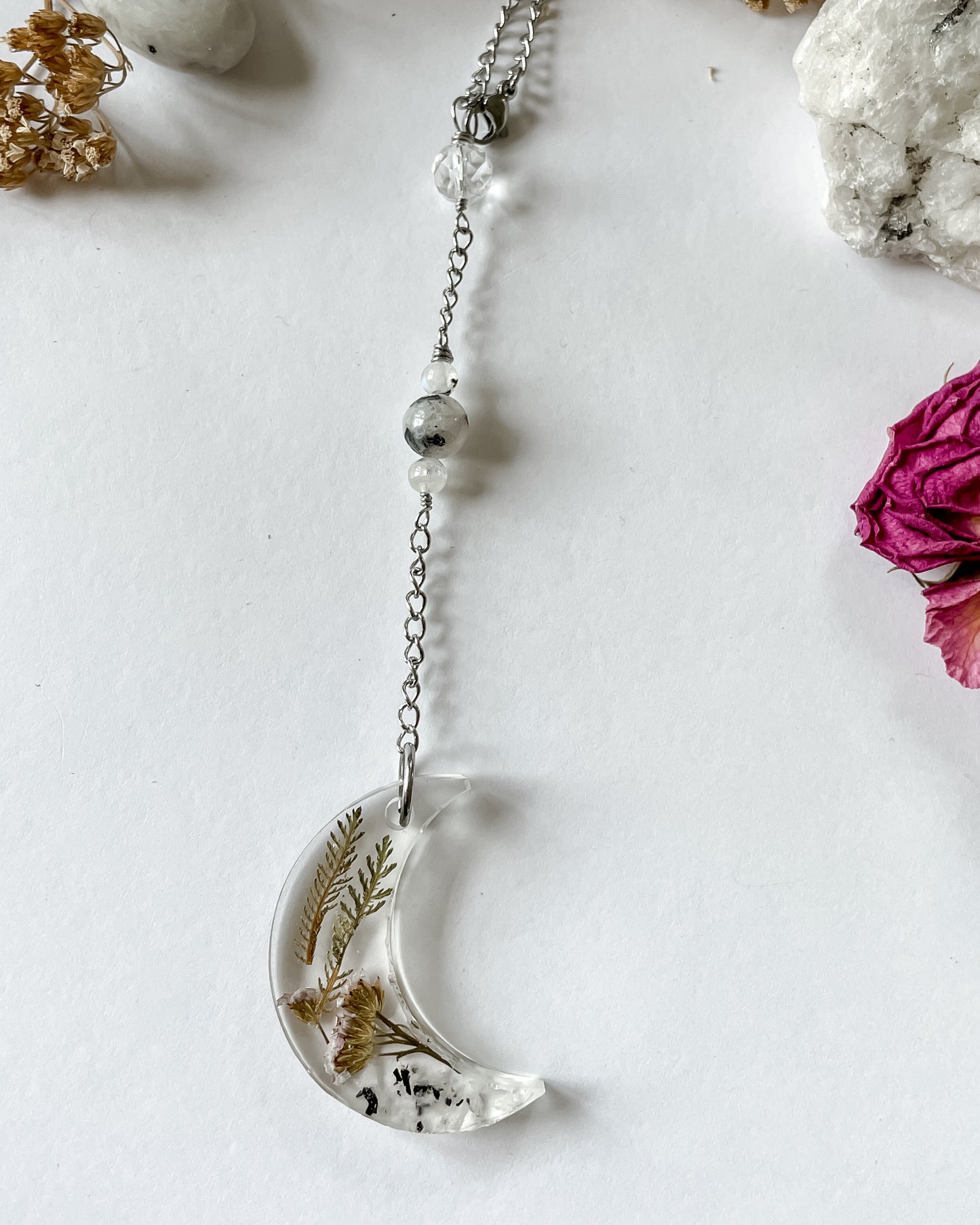 Botanical & Crystal Charms