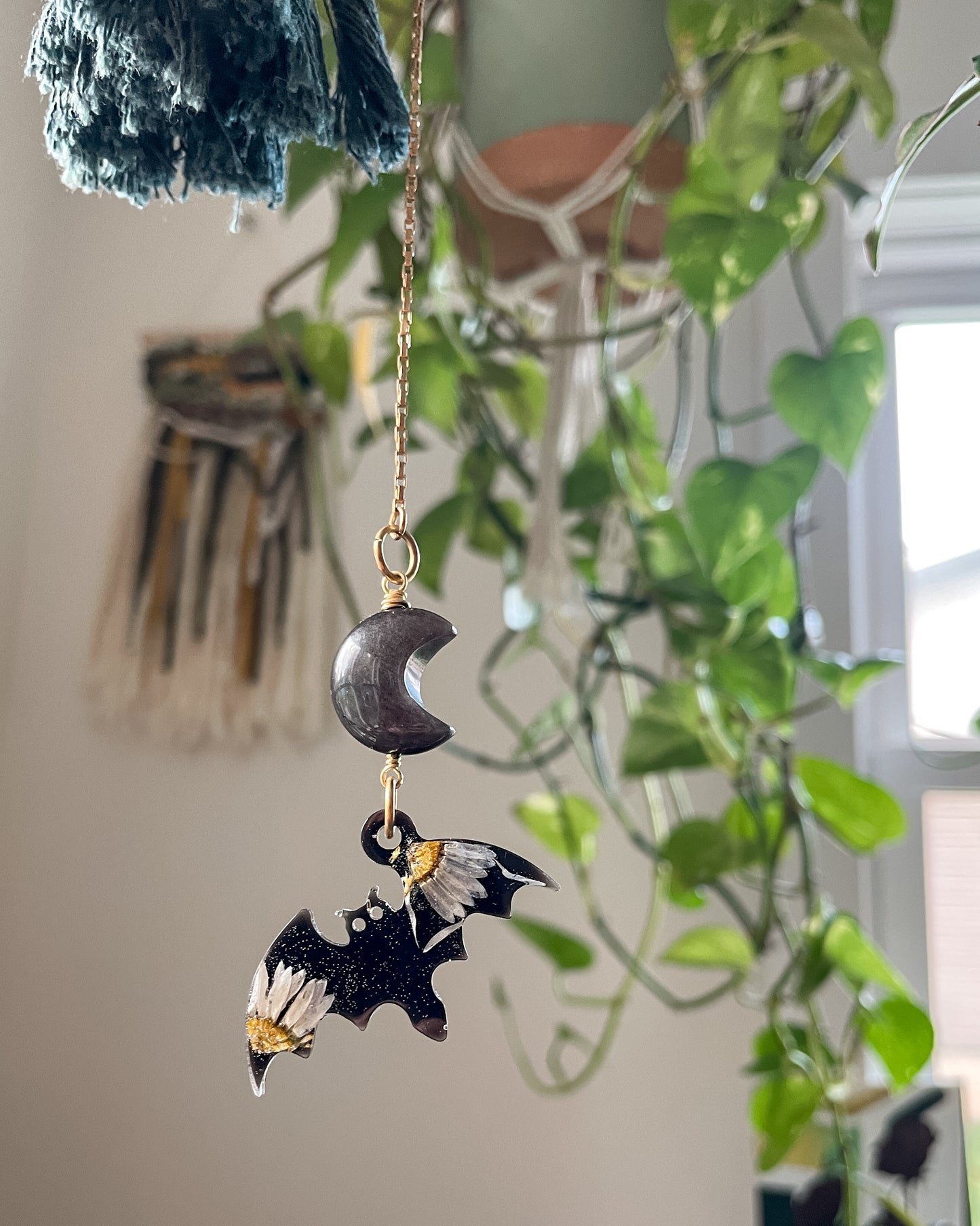 Daisy Bat Window Charms