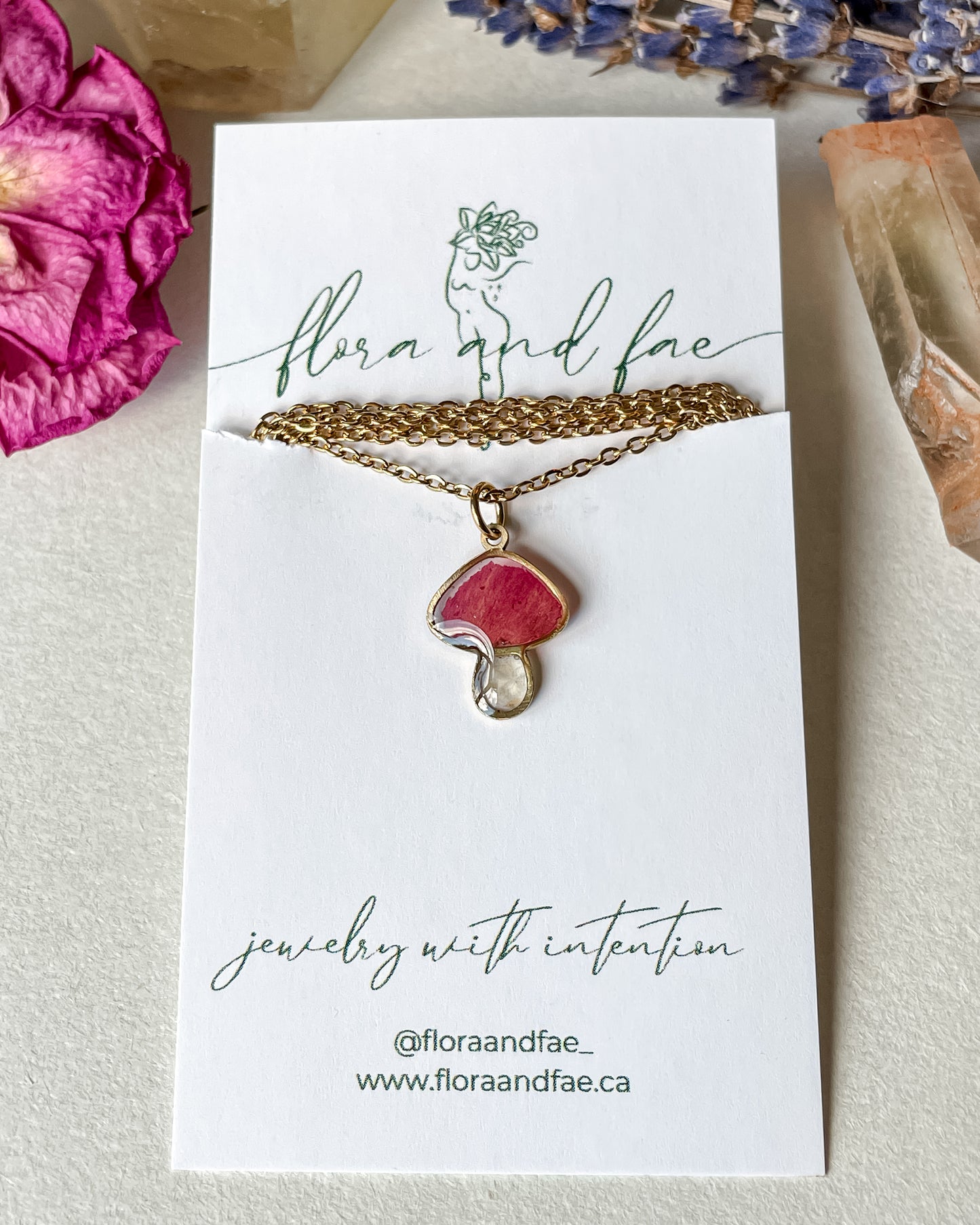 November Mushies - Birthstone & Flower