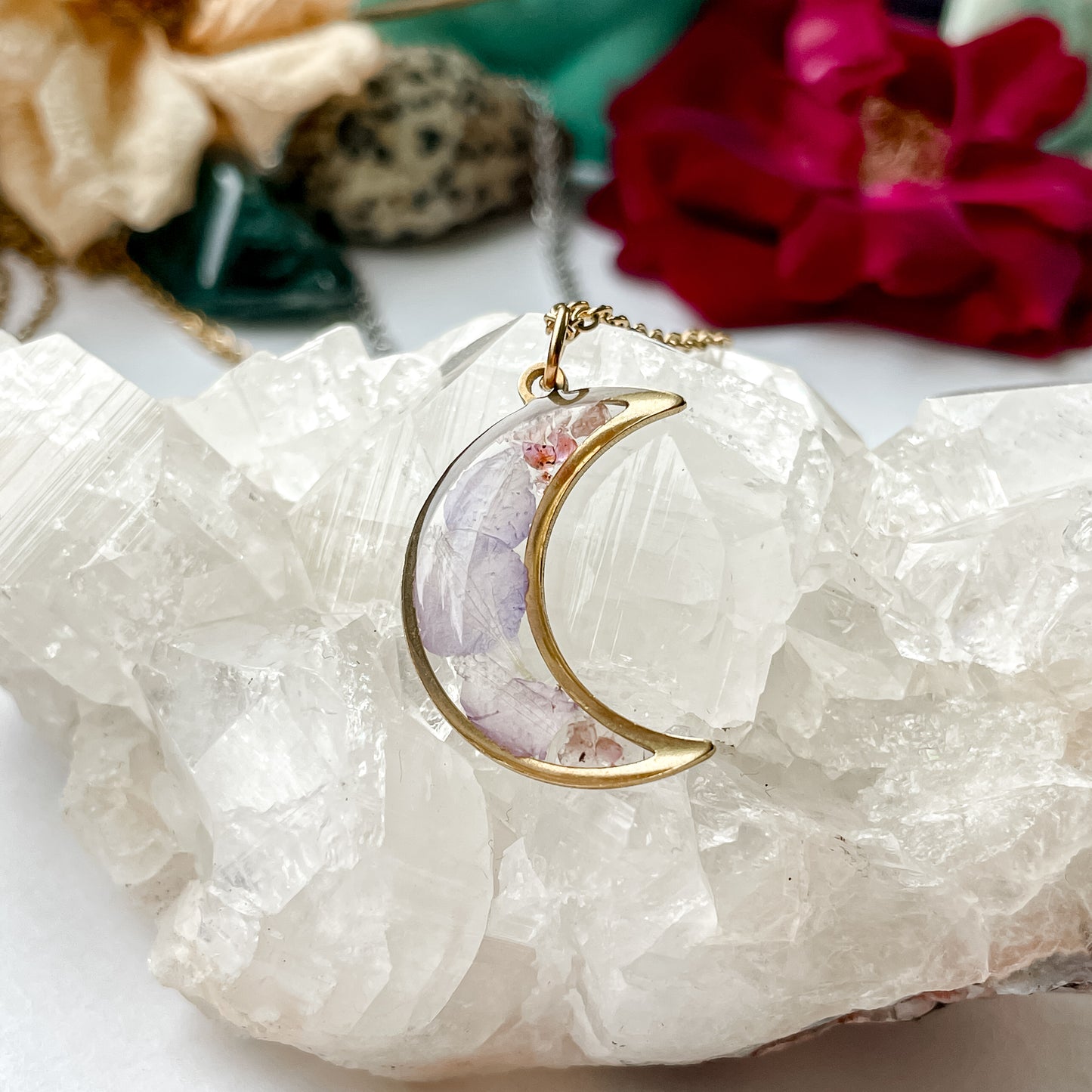 July Moons - Birthstone & Flower