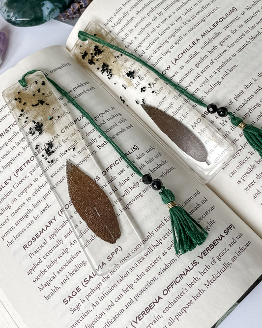 Sage & Black Tourmaline Bookmarks
