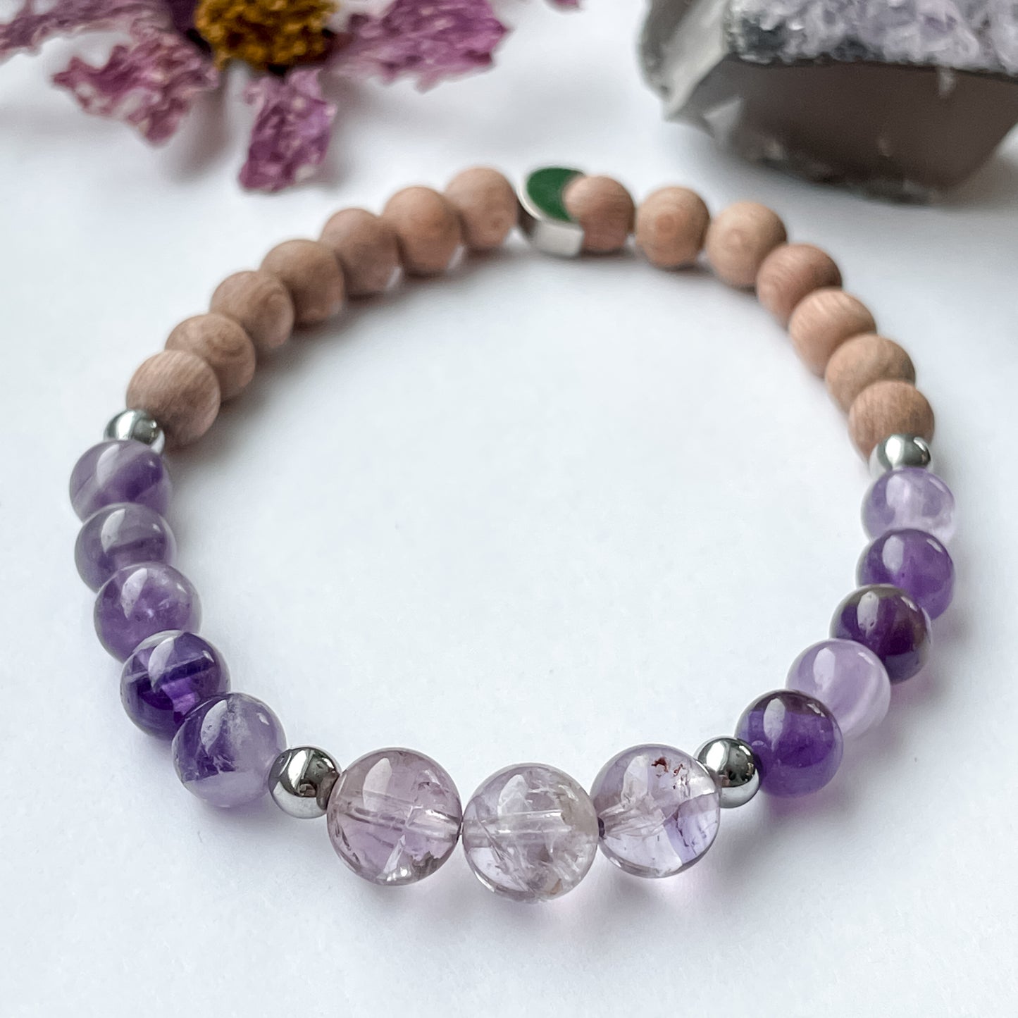 February Bracelet - Amethyst