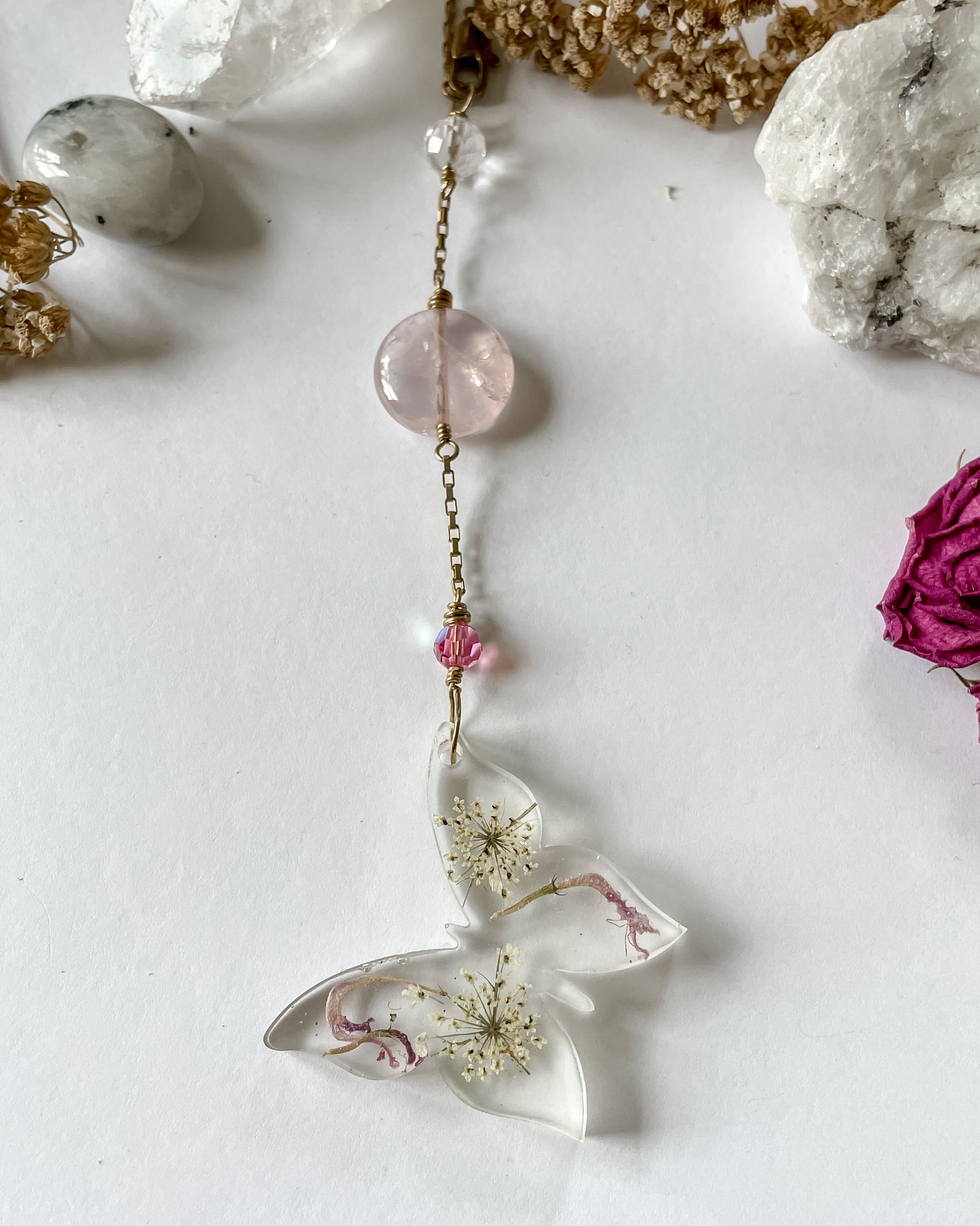 Botanical & Crystal Charms