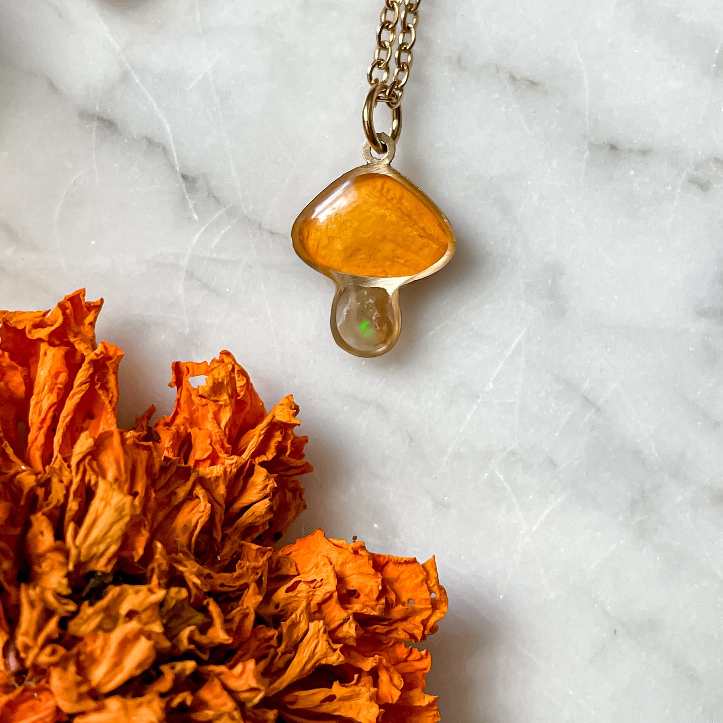 October Mushies - Birthstone & Flower