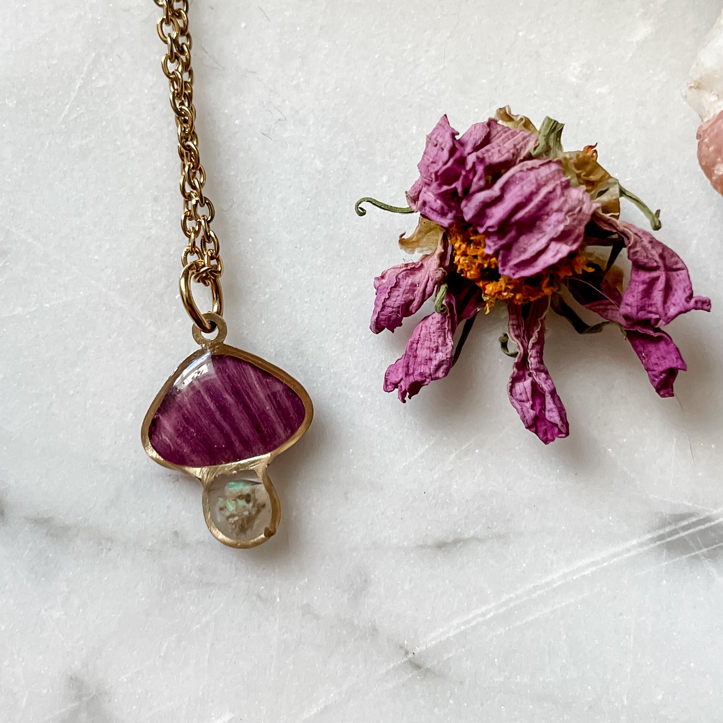 October Mushies - Birthstone & Flower