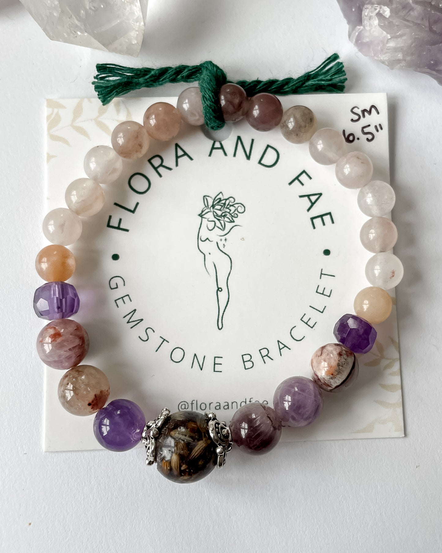 Lavender Botanical Bracelet II