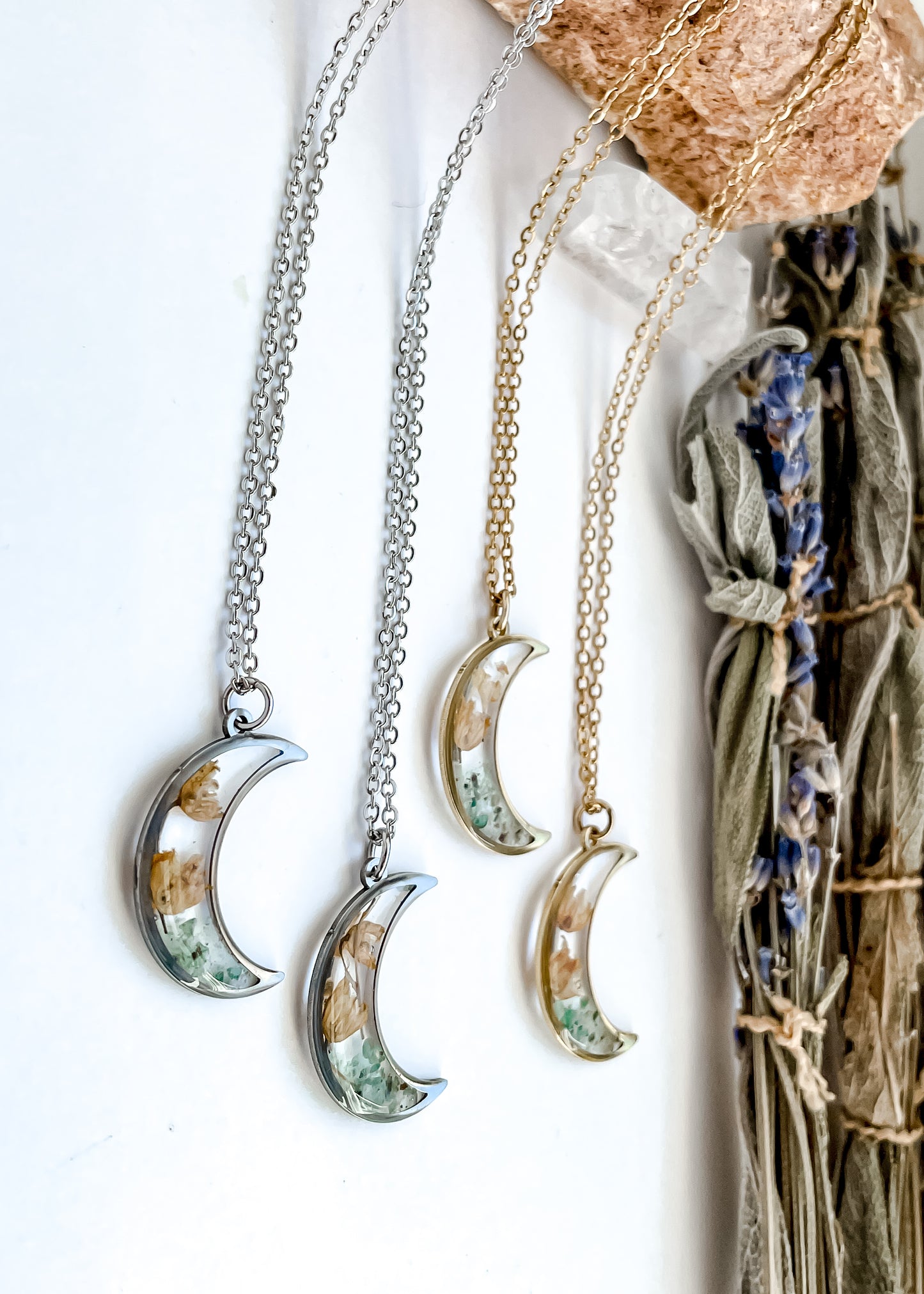 May Moons - Birthstone & Flower