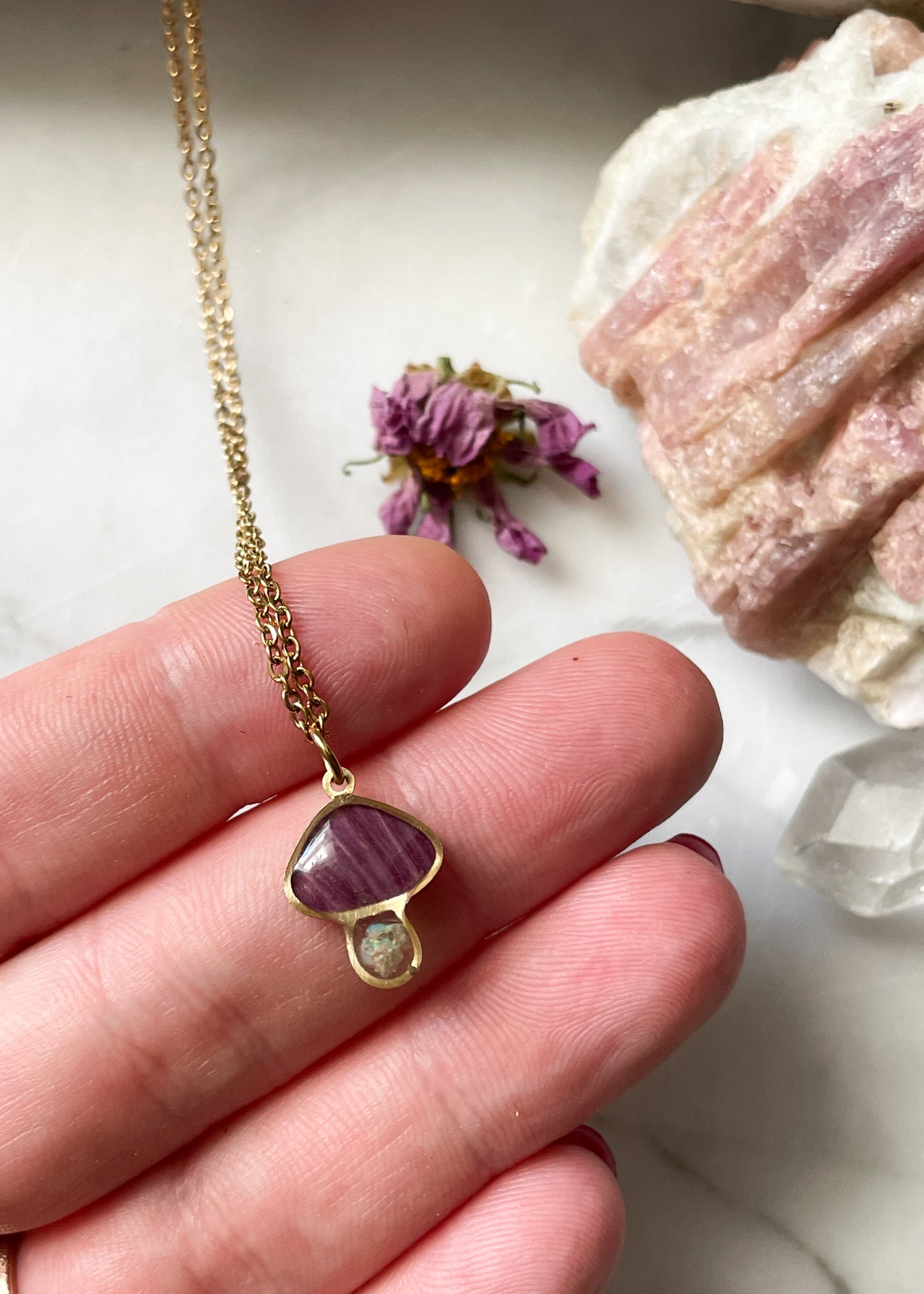 October Mushies - Birthstone & Flower