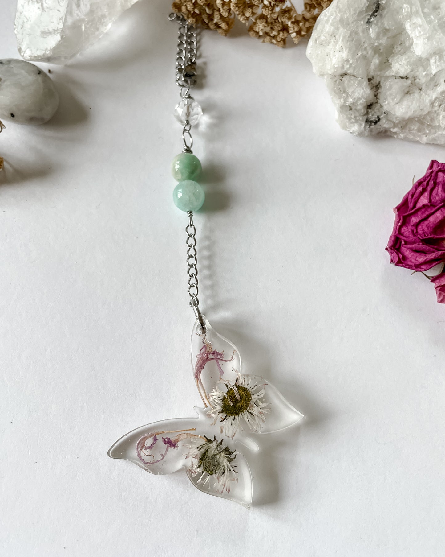 Botanical & Crystal Charms