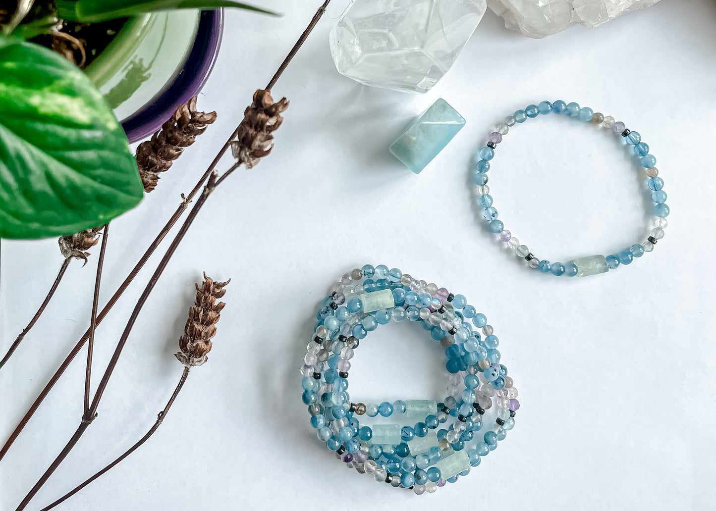 March Bracelet - Aquamarine