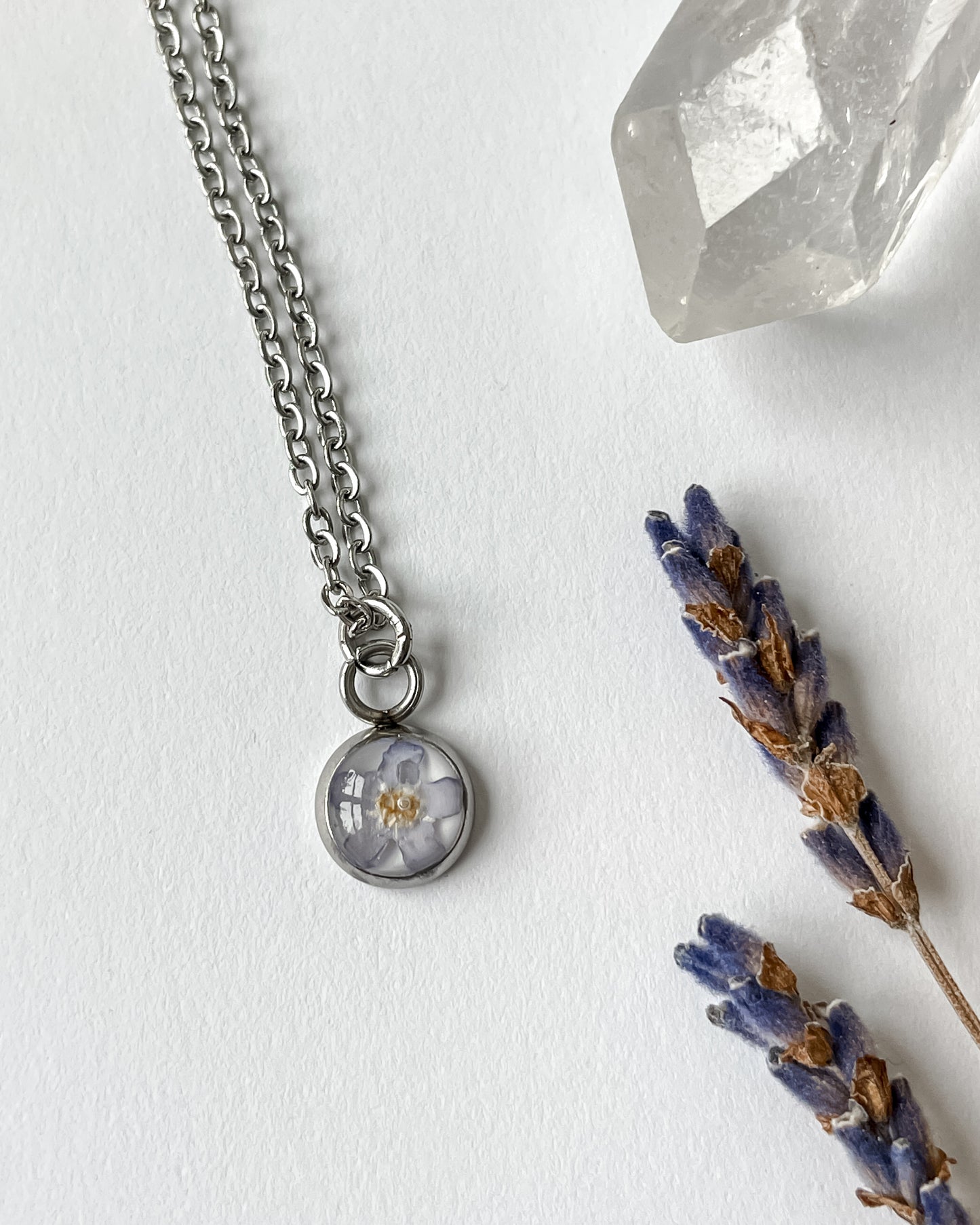 Forget Me Not Necklace