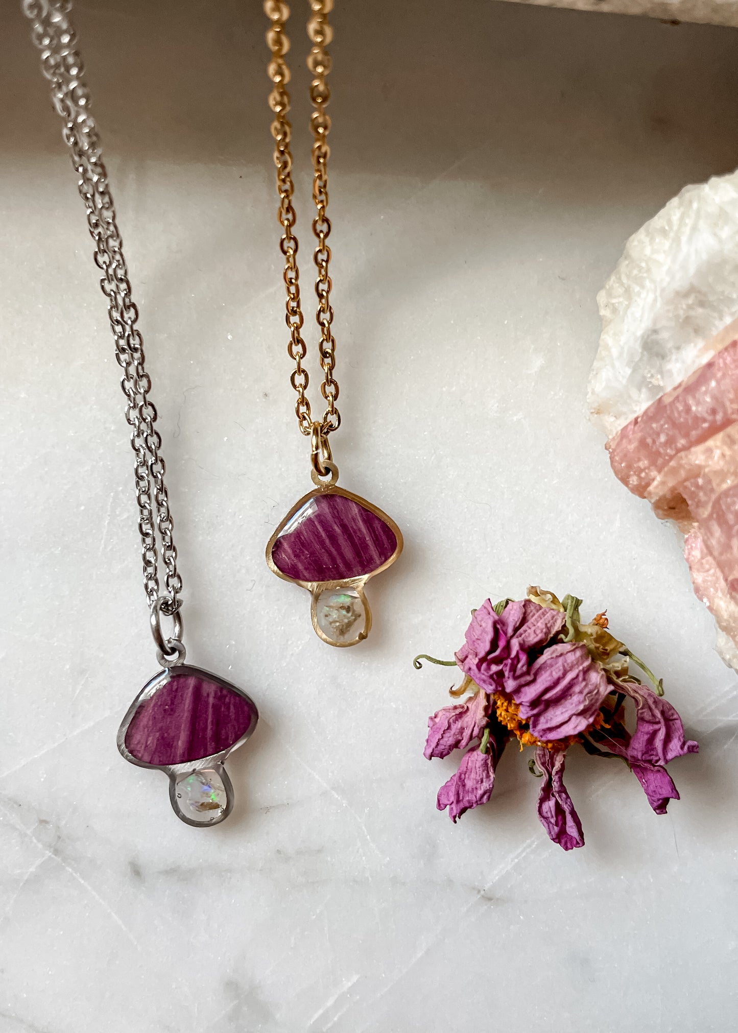 October Mushies - Birthstone & Flower