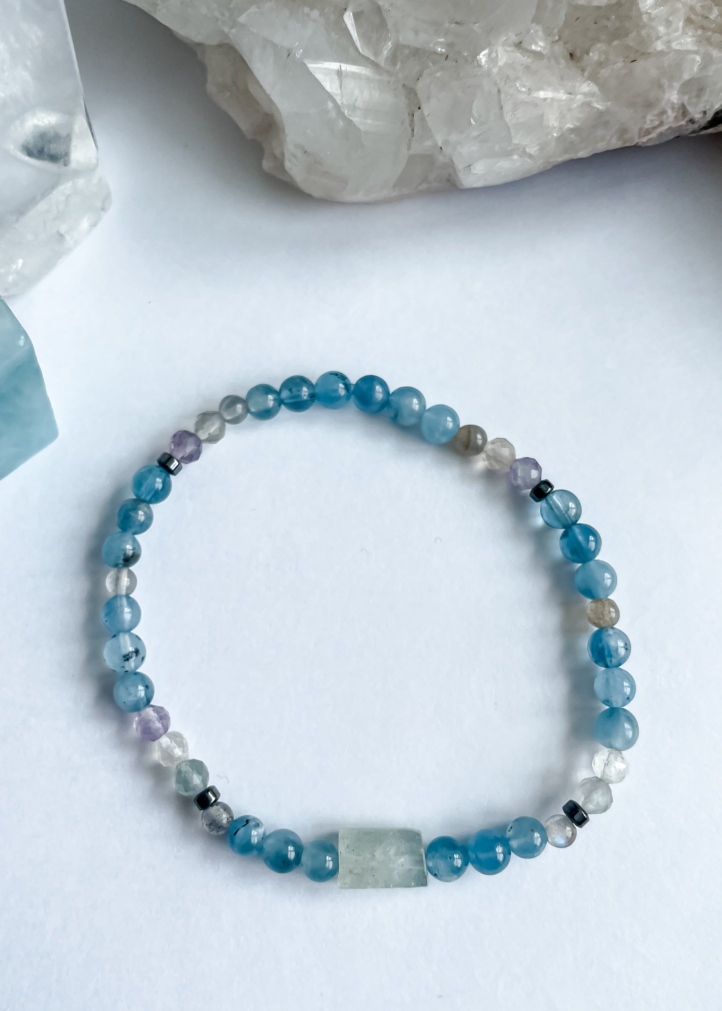 March Bracelet - Aquamarine