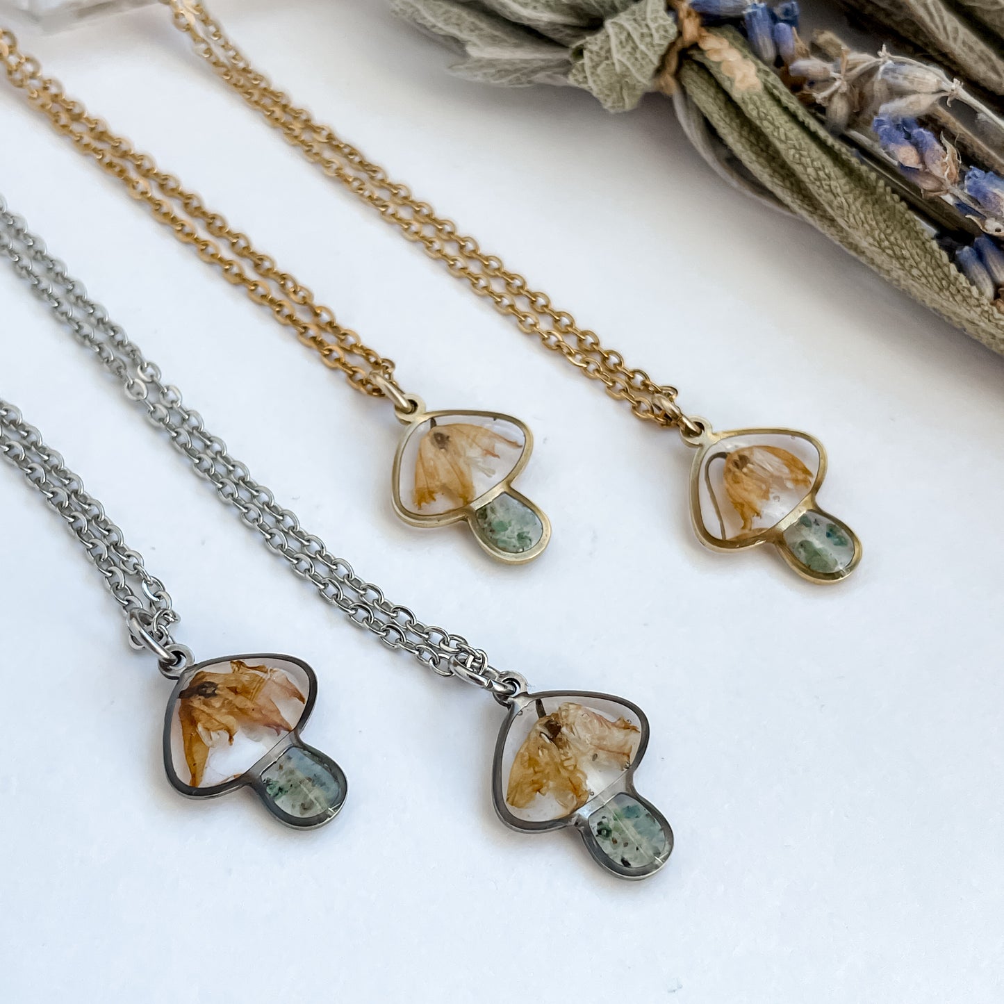 May Mushies - Birthstone & Flower