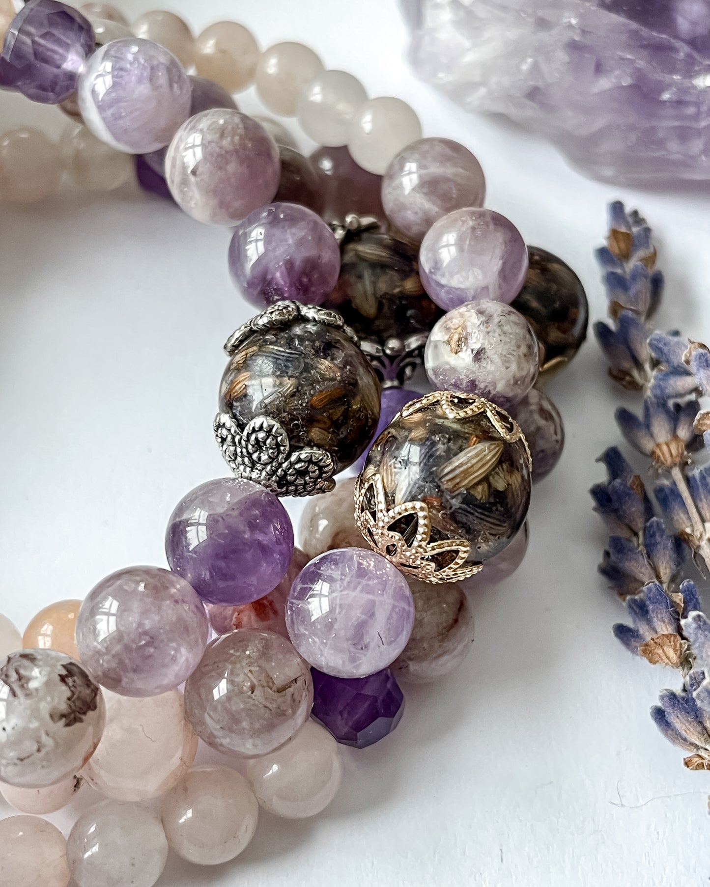 Lavender Botanical Bracelet II
