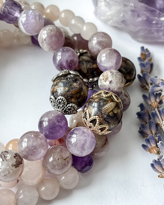 Lavender Botanical Bracelet II