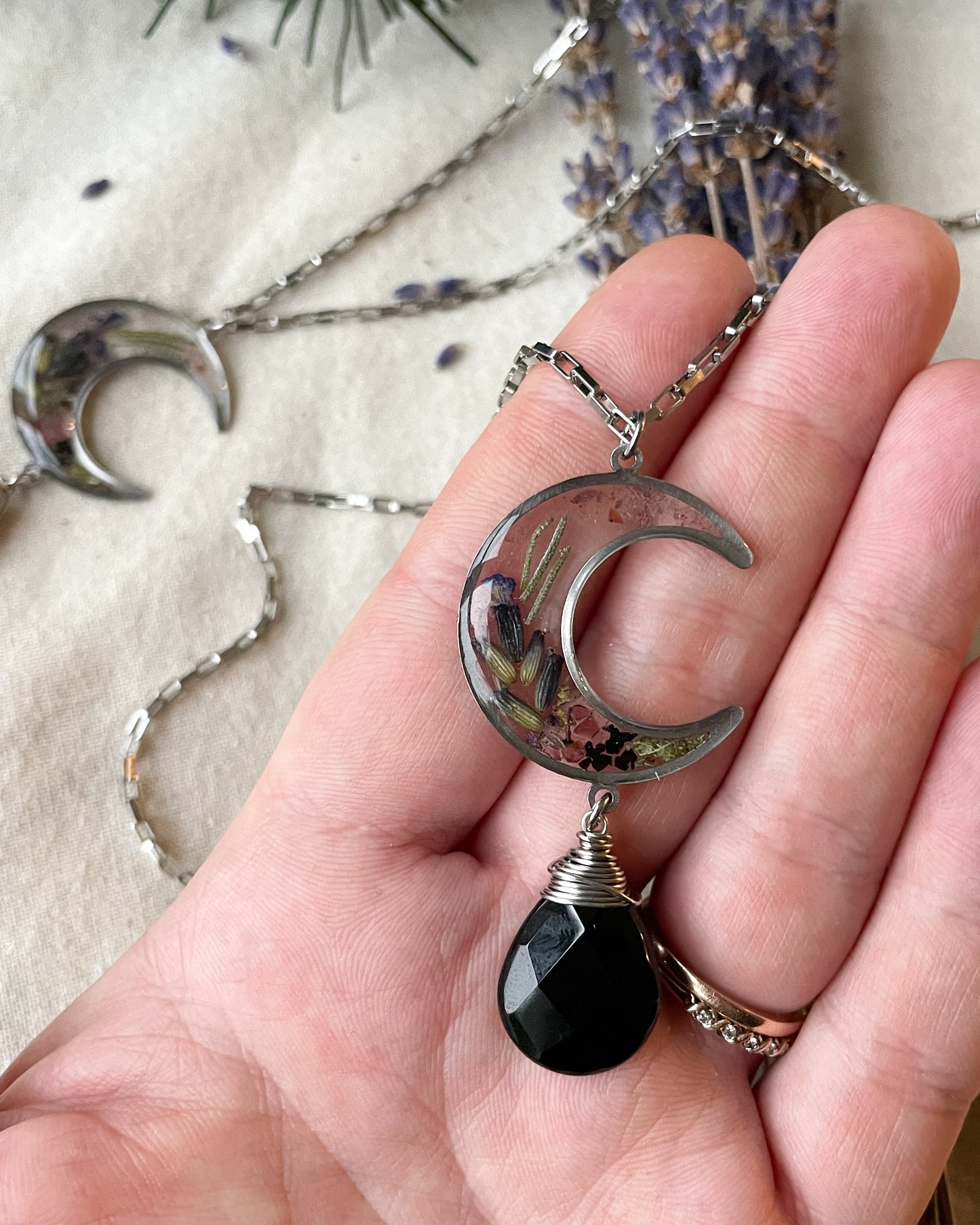 Protection Moon Necklace