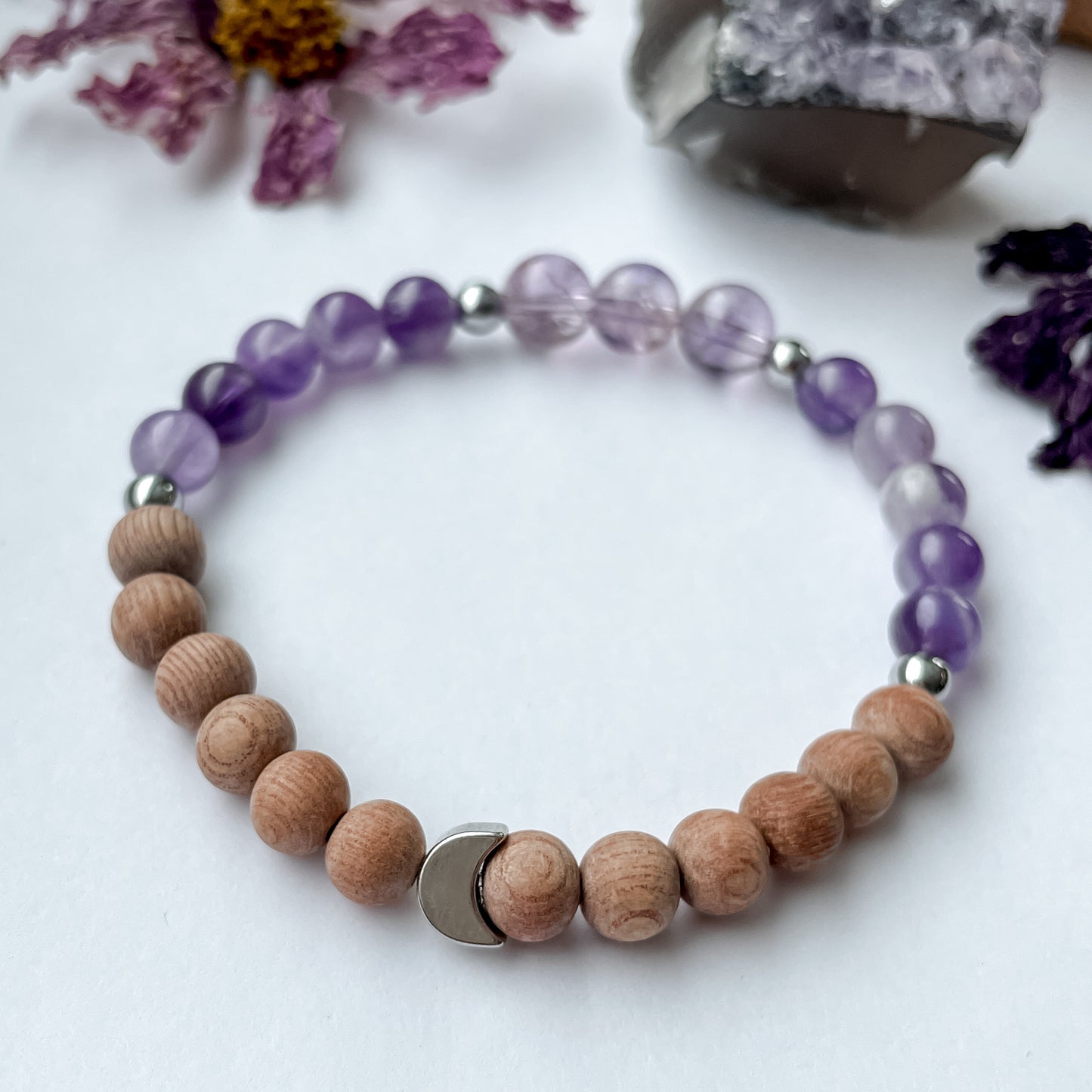 February Bracelet - Amethyst