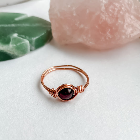 Wire Wrapped Rings